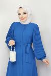 Ferace Elbise Piliseli Mavi