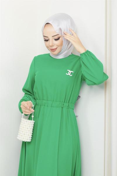 Zümra Elbise Yeşil