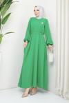 Zümra Elbise Yeşil