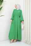 Zümra Elbise Yeşil