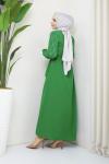 Manolya Ferace Elbise Yeşil