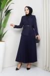Ceket Elbise Lacivert