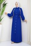 Sina Ferace Elbise Mavi