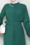 Hürrem Ferace Elbise Yeşil
