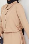 Crop Takım Camel