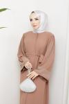 Ela Ferace Elbise Camel