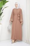 Ela Ferace Elbise Camel