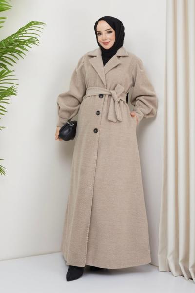 Melanj Kaşe Kaban Krem