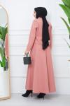 Nevra kaşe Takım Pembe