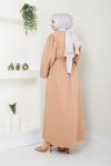 Merva Ferace Elbise Camel Camel