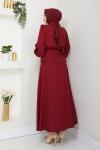 Helin Takım Bordo Bordo