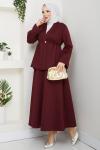 Umay Takım Bordo Bordo
