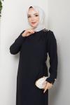 Berra Elbise Siyah Siyah