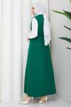 Krep Jile Yeşil Yeşil