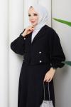 Sofia Takım Siyah Siyah