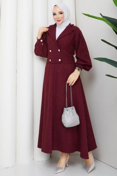 Sofia Takım Bordo Bordo
