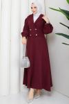 Sofia Takım Bordo Bordo