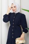 Maysa Elbise Lacivert Lacivert