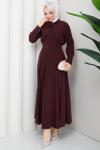 Süreyya Takım Bordo Bordo