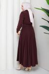Süreyya Takım Bordo Bordo