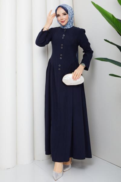 Elsa Elbise Lacivert Lacivert