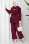 Emma Takım Bordo  Bordo