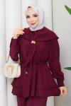 Emma Takım Bordo  Bordo