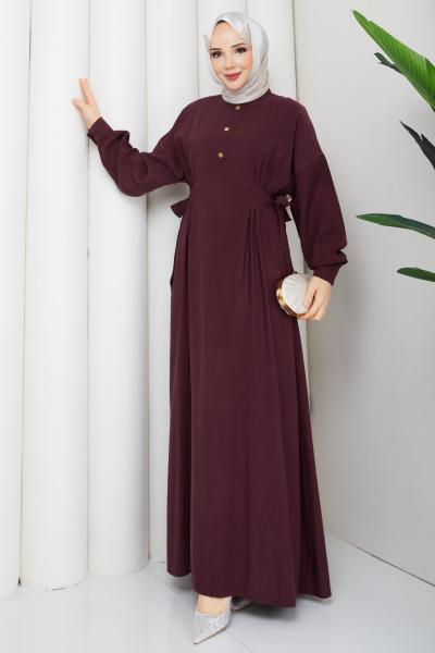 Canan Elbise Bordo Bordo