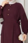 Canan Elbise Bordo Bordo