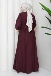 Canan Elbise Bordo Bordo