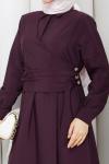 Ceylan Elbise Bordo Bordo