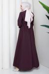 Ceylan Elbise Bordo Bordo