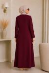 Dilek Elbise Bordo Bordo