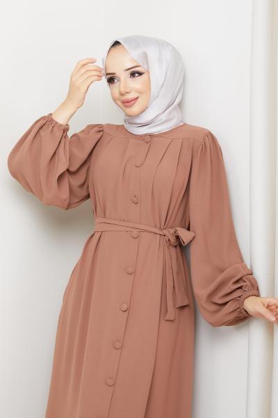 Aylis Ferace Elbise Camel Camel