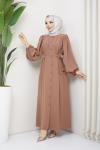 Aylis Ferace Elbise Camel Camel