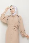 Sina Ferace Elbise Camel Camel