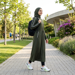 Spor Tesettür Elbise